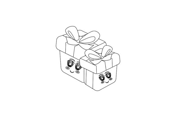Christmas Decorative Cute Kawaii Outline: A Design Deep Dive