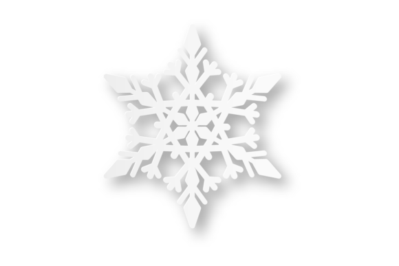 Decorative Snowflake in Papercut Style: A Designer's Guide