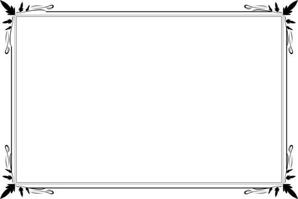 Decorative Vintage of Frame Set 63: Timeless Borders
