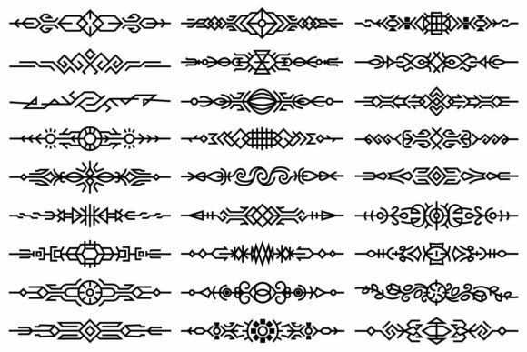 Elevate Your Projects with the Abstract Borders Collection