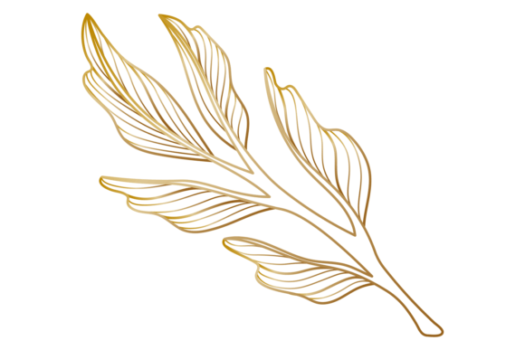 Golden Branch: Decorative Asian Texture for Unique Projects