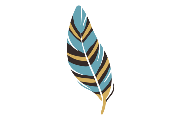 Rustic Quill: A Decorative Feather for Your Brand's Story