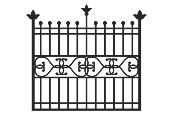 Timeless Iron Fence Silhouettes for Modern Design