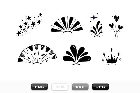 Unleash Playful Energy with Magic Doodle Decorative Elements