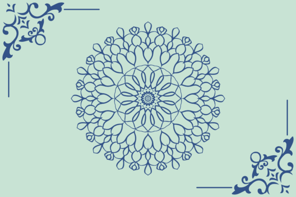 Unlocking Visual Harmony with Illustration Decorative Mandala Art